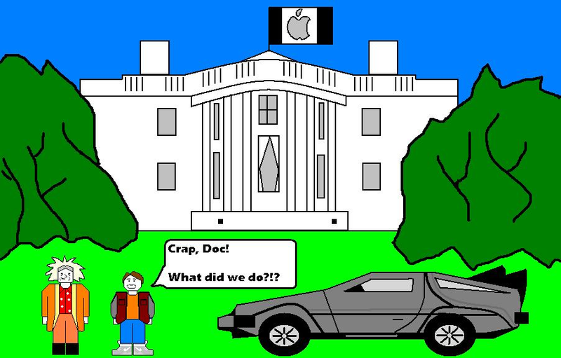 Illustration for article titled 90 Visions of Future in MS Paint are Terrifying, Insane